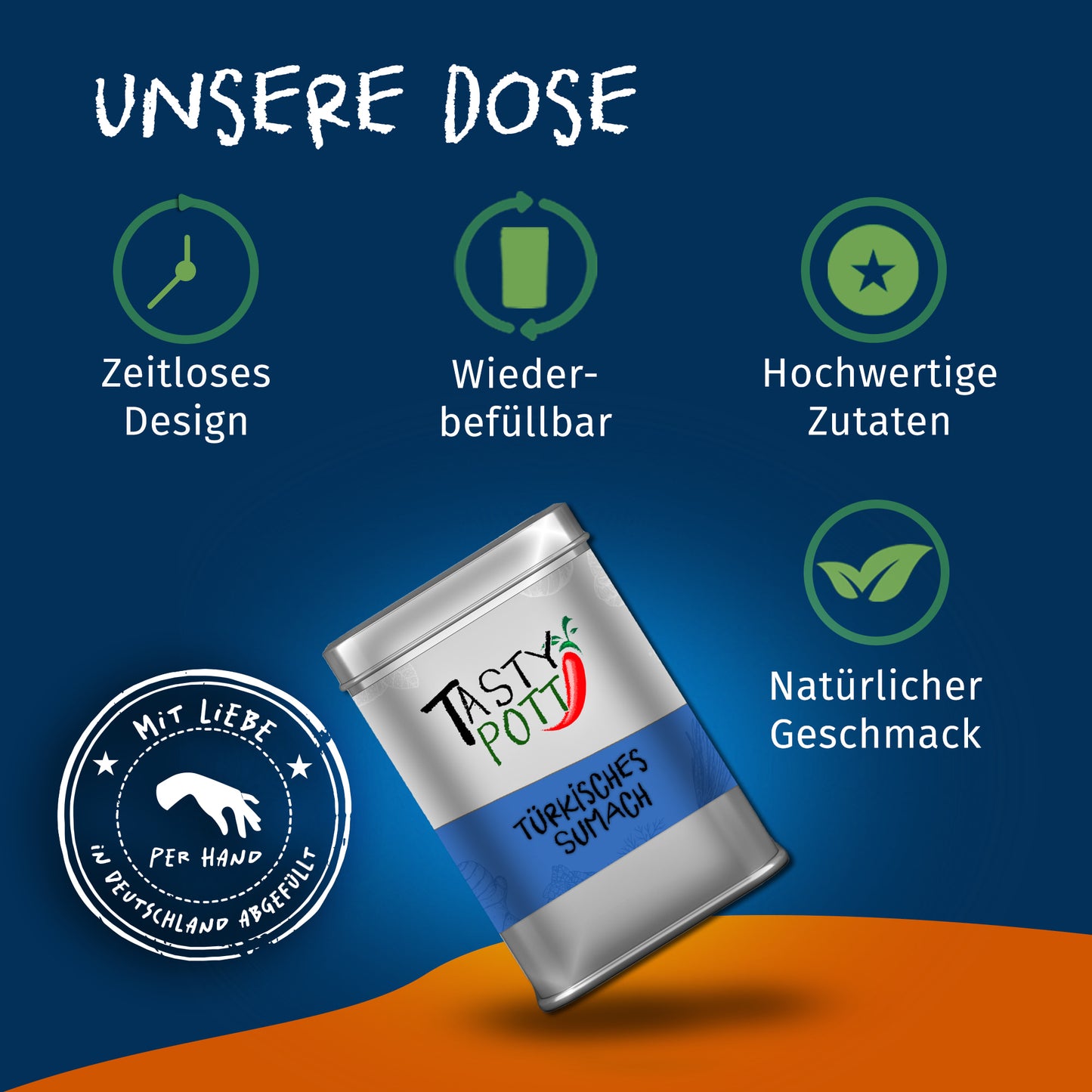 Türkisches Sumach Pulver ab 30g Beutel von Tasty Pott — Abbildung 3