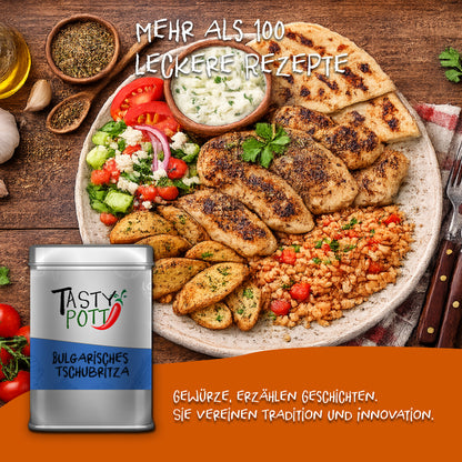 Tasty Pott Tschubritza Gewürz Bulgarische Spezialität - 70g Dose — Abbildung 5