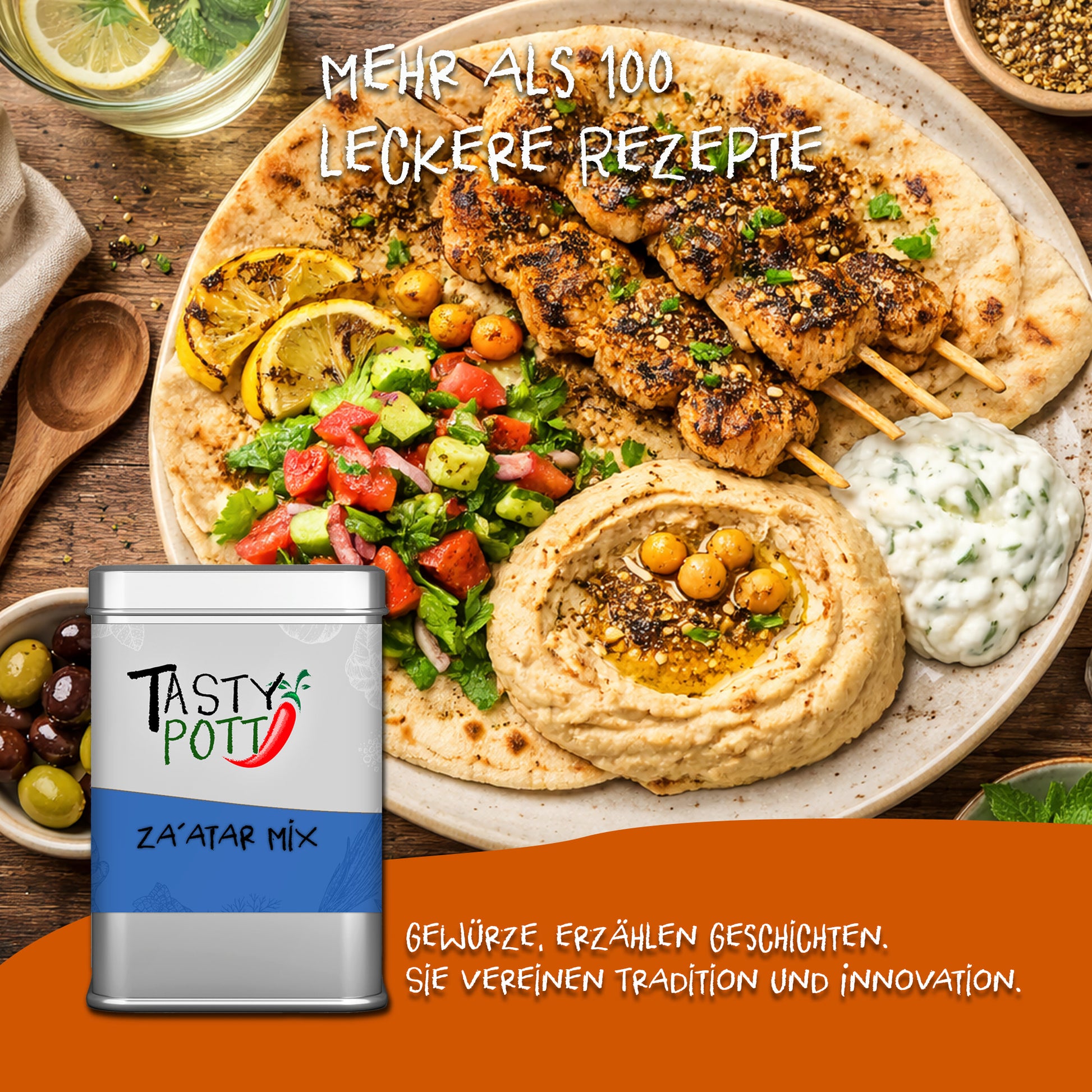 Tasty Pott Za'atar Mix - ab 30g Beutel — Abbildung 5