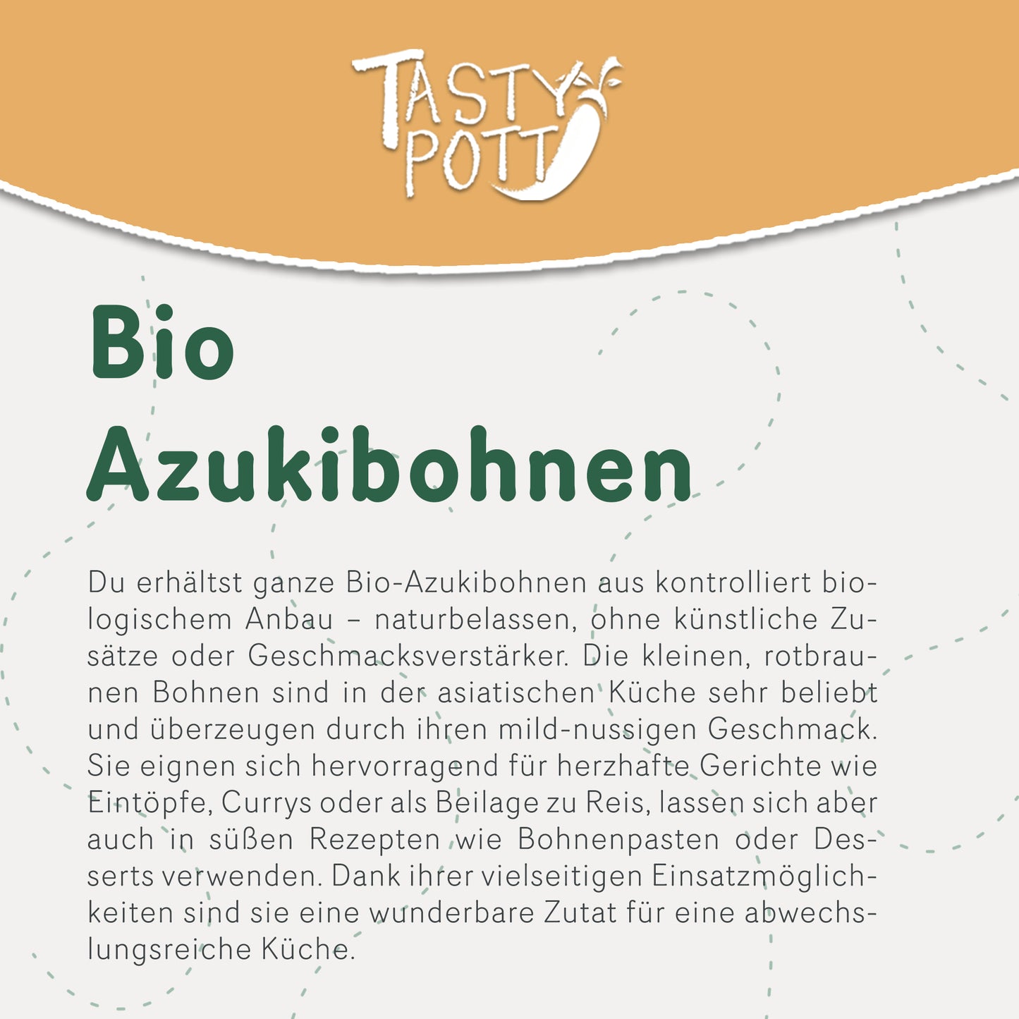 Bio Azukibohnen ganz, 1kg Beutel, ideal für gesunde Gerichte.