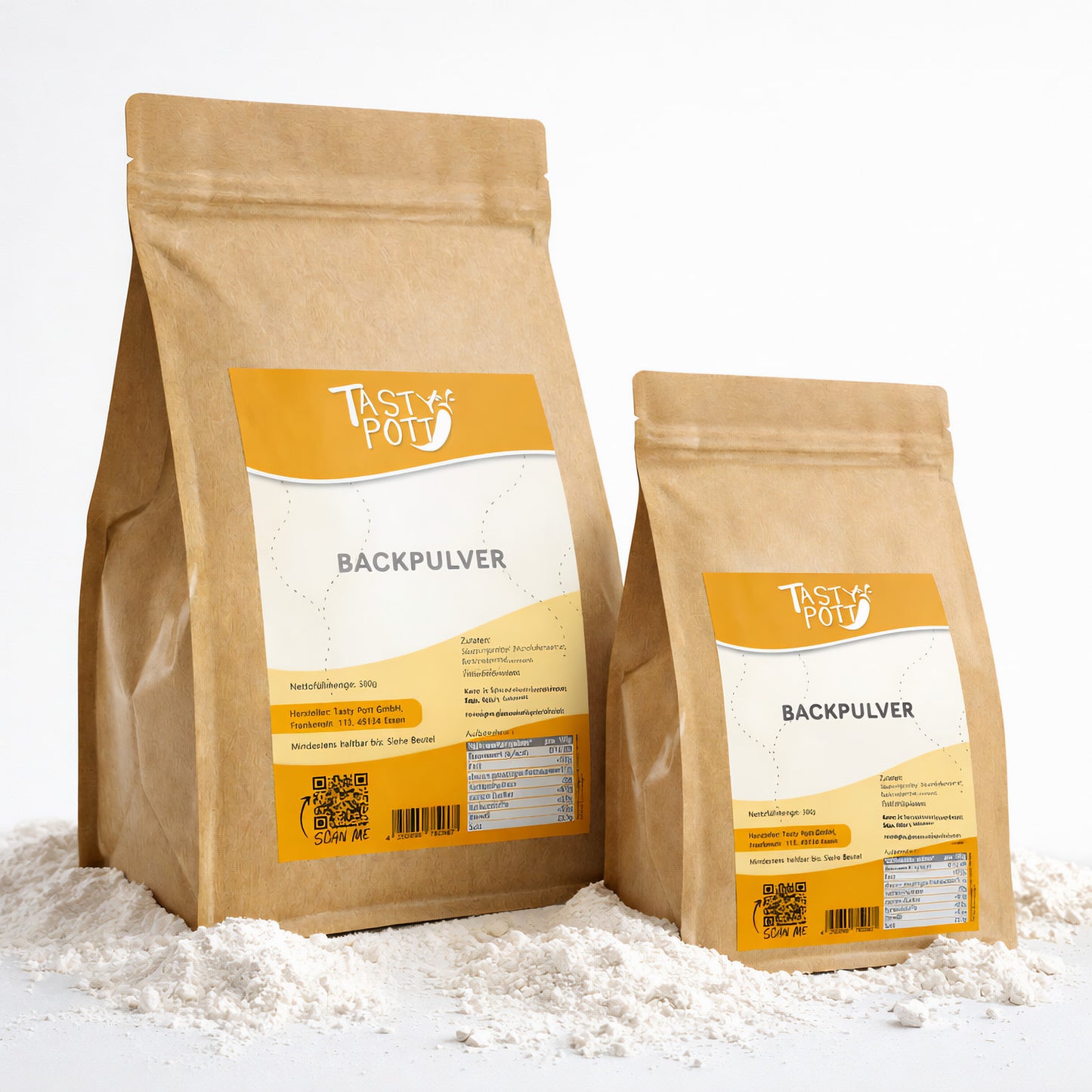 Backpulver - Im Beutel ab 250g von Tasty Pott