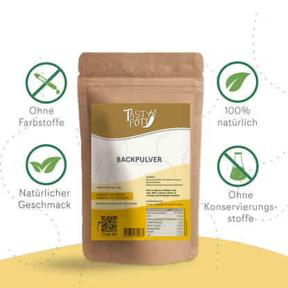 Backpulver - Im Beutel ab 250g von Tasty Pott — Abbildung 2