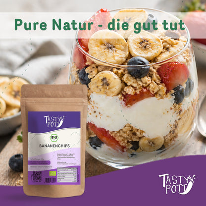 Bio Bananenchips gesüßt -  1kg von Tasty Pott — Abbildung 6