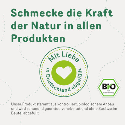 Braune Bio Berglinsen 1kg im Beutel von Tasty Pott, nachhaltig und hochwertig.
