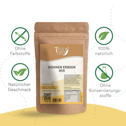 Gerösteter Bohnen-Erbsen Mix ab 1kg von Tasty Pott — Abbildung 2