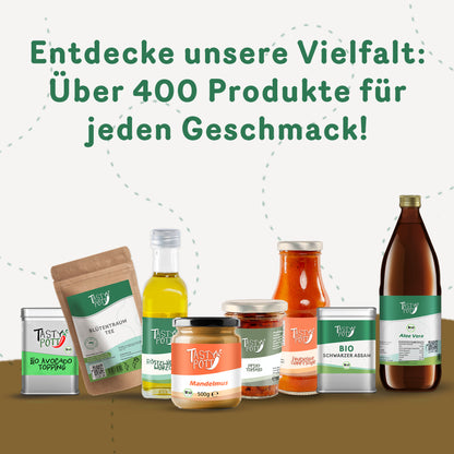 Gepuffter Bio Buchweizen in 350g Beutel für gesunde Snacks.