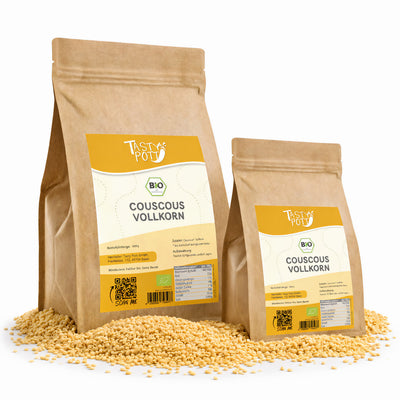 Tasty Pott Bio Vollkorn Couscous - im Beutel