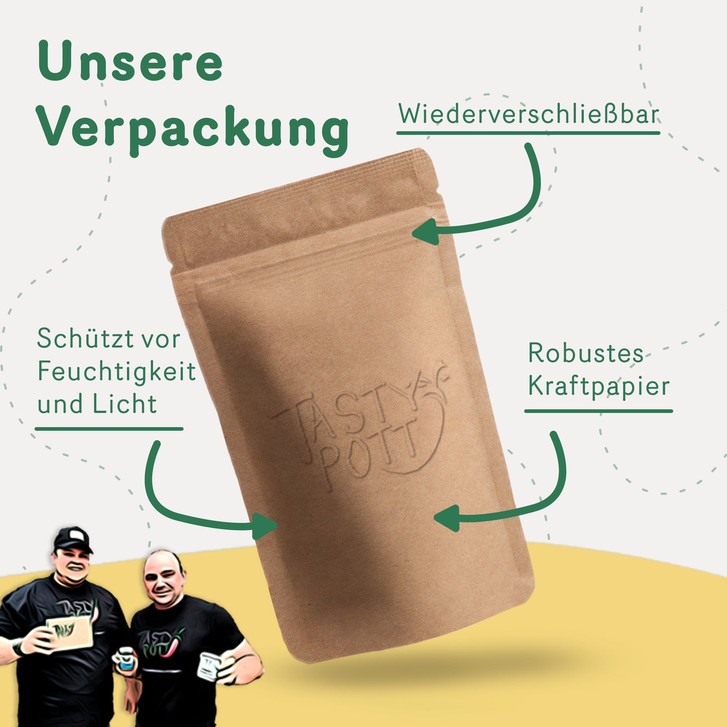 Tasty Pott Bio Vollkorn Couscous - im Beutel — Abbildung 4