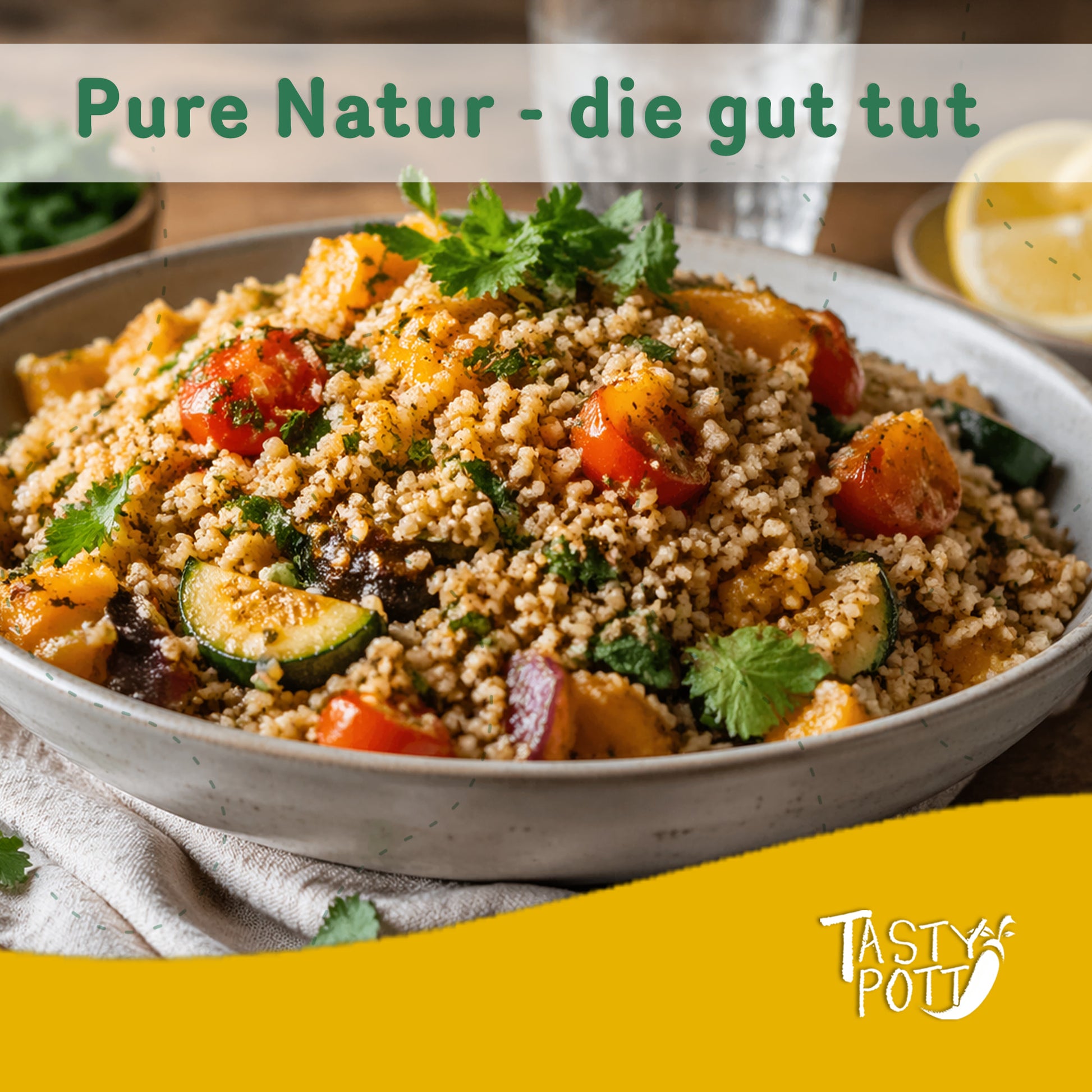 Tasty Pott Bio Vollkorn Couscous - im Beutel — Abbildung 6