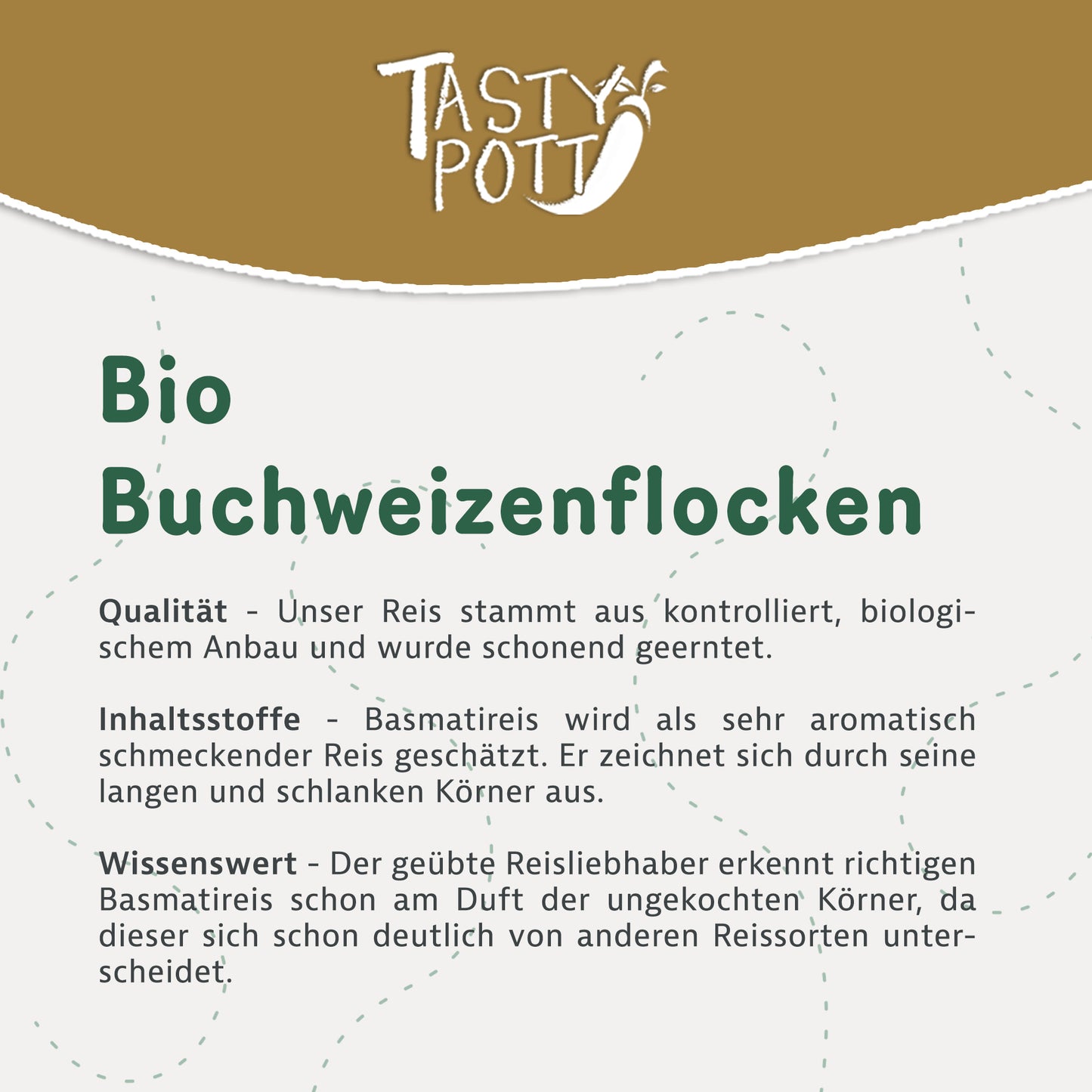 Soja Protein Crispies 60% | ab 1kg Beutel von Tasty Pott — Abbildung 3