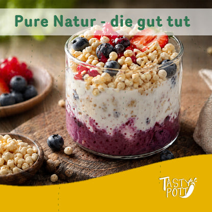 Tasty Pott Soja Crispies 88% Protein - 1kg Beutel — Abbildung 6
