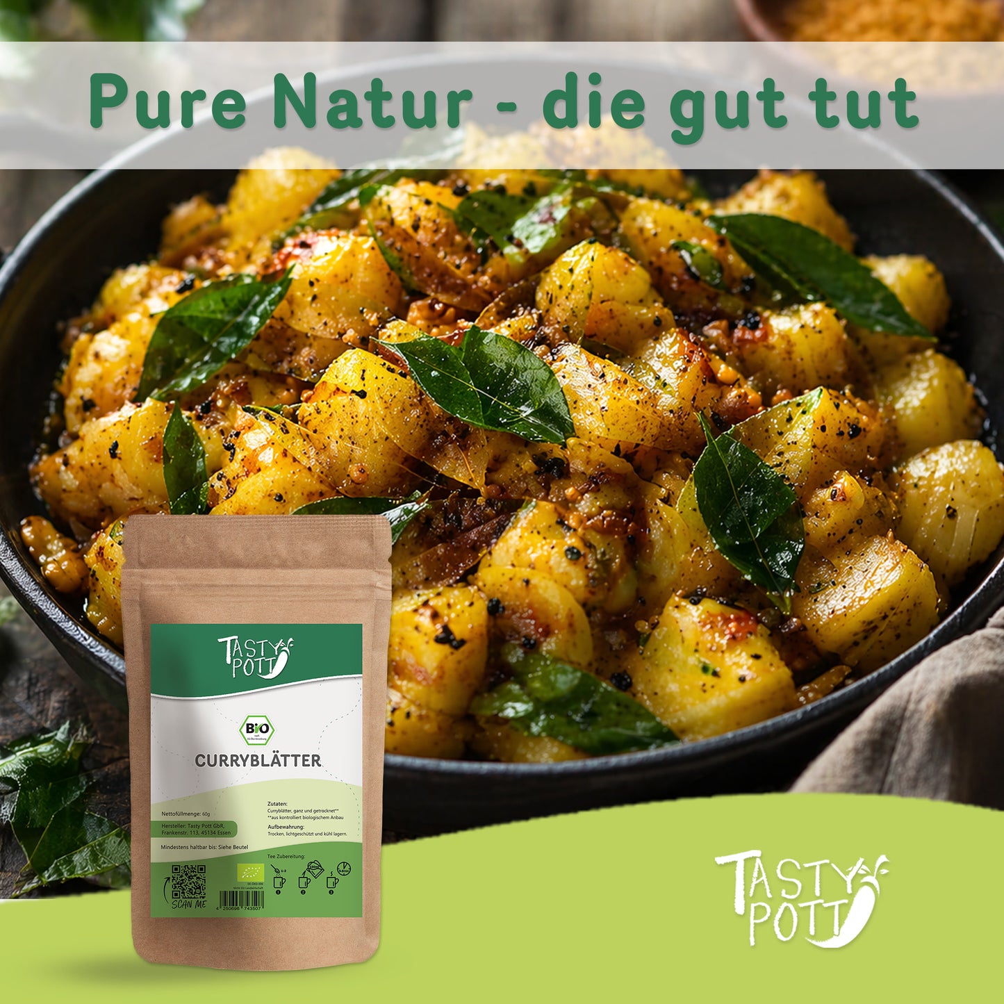 Bio Curryblätter ganz getrocknet - ab 60g von Tasty Pott — Abbildung 6