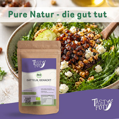 Tasty Pott Bio Datteln gehackt - ab 500g Beutel — Abbildung 6