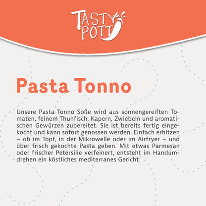 Pasta Tonno - Thunfisch Pasta Sauce - 290g Glas von Tasty Pott — Abbildung 2