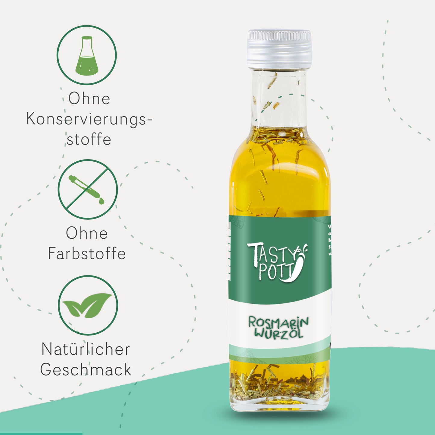 Rosmarin Würzöl 100ml – von Tasty Pott — Abbildung 3