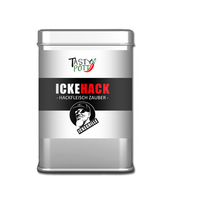 ickehack hackfleischzauber 90g dose vor weißem hintergrund