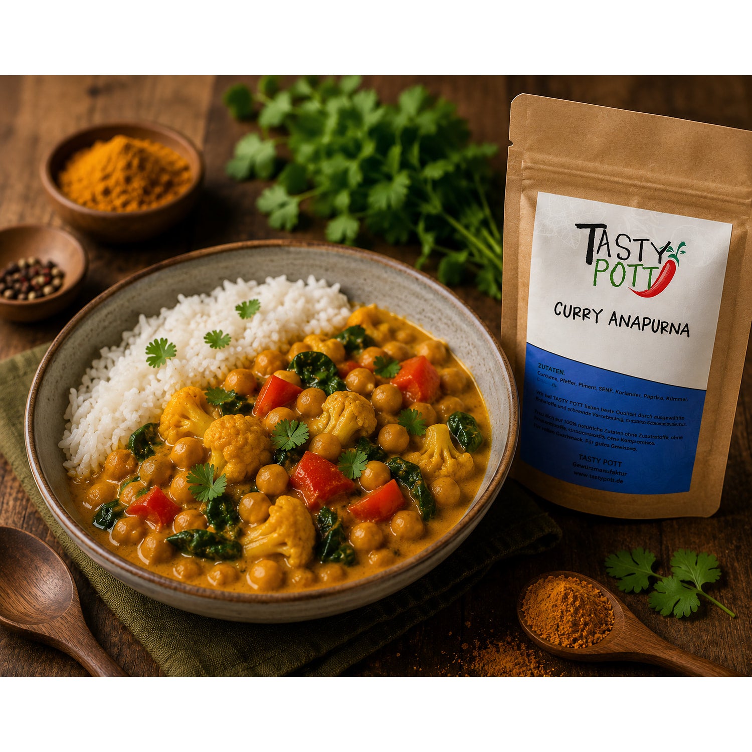 Tasty Pott Curry Anapurna - ab 30g Beutel — Abbildung 3