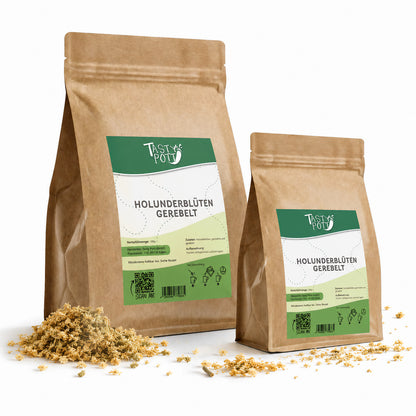 Tasty Pott Gerebelte Holunderblüten – im Beutel