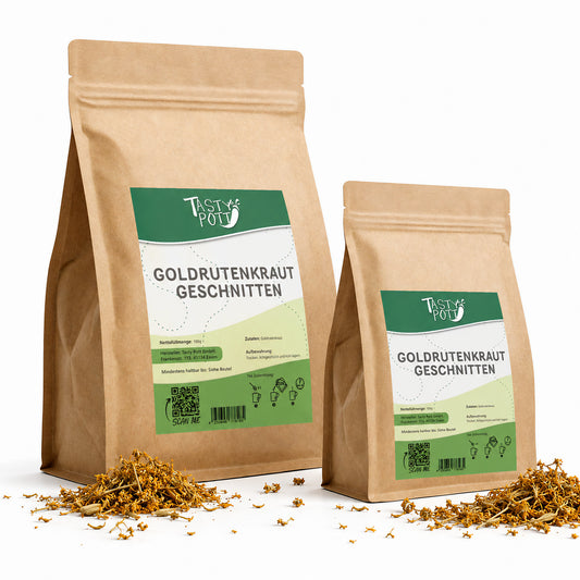 Goldrutenkraut getrocknet & geschnitten – im Beutel