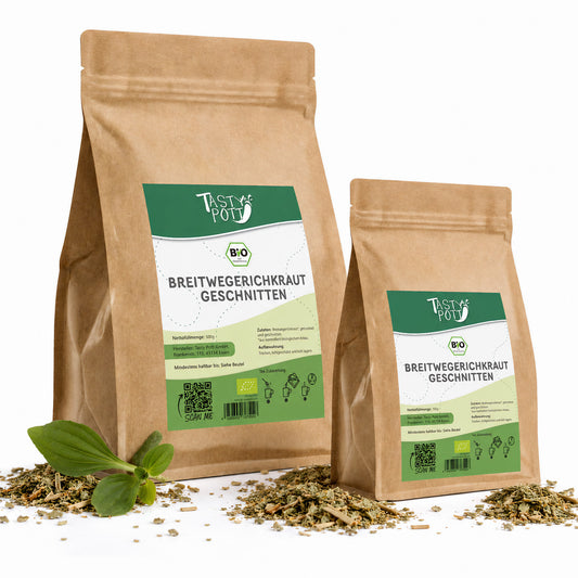 Tasty Pott Breitwegerichkraut geschnitten – im Beutel