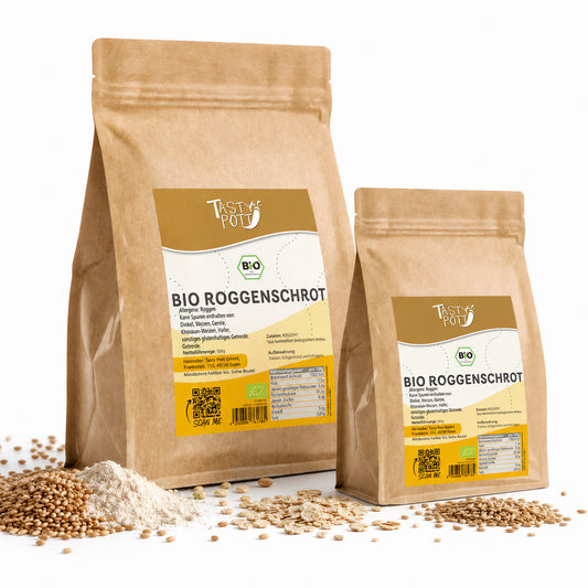 Bio Roggenschrot - im Beutel