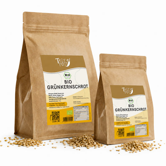 Tasty Pott Bio Grünkernschrot –  im Beutel