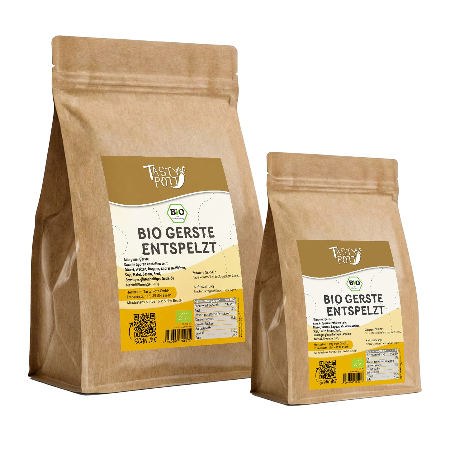 Tasty Pott Bio Gerste entspelzt - im Beutel — Abbildung 9