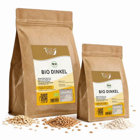 Tasty Pott Bio Dinkel - ganz – im Beutel