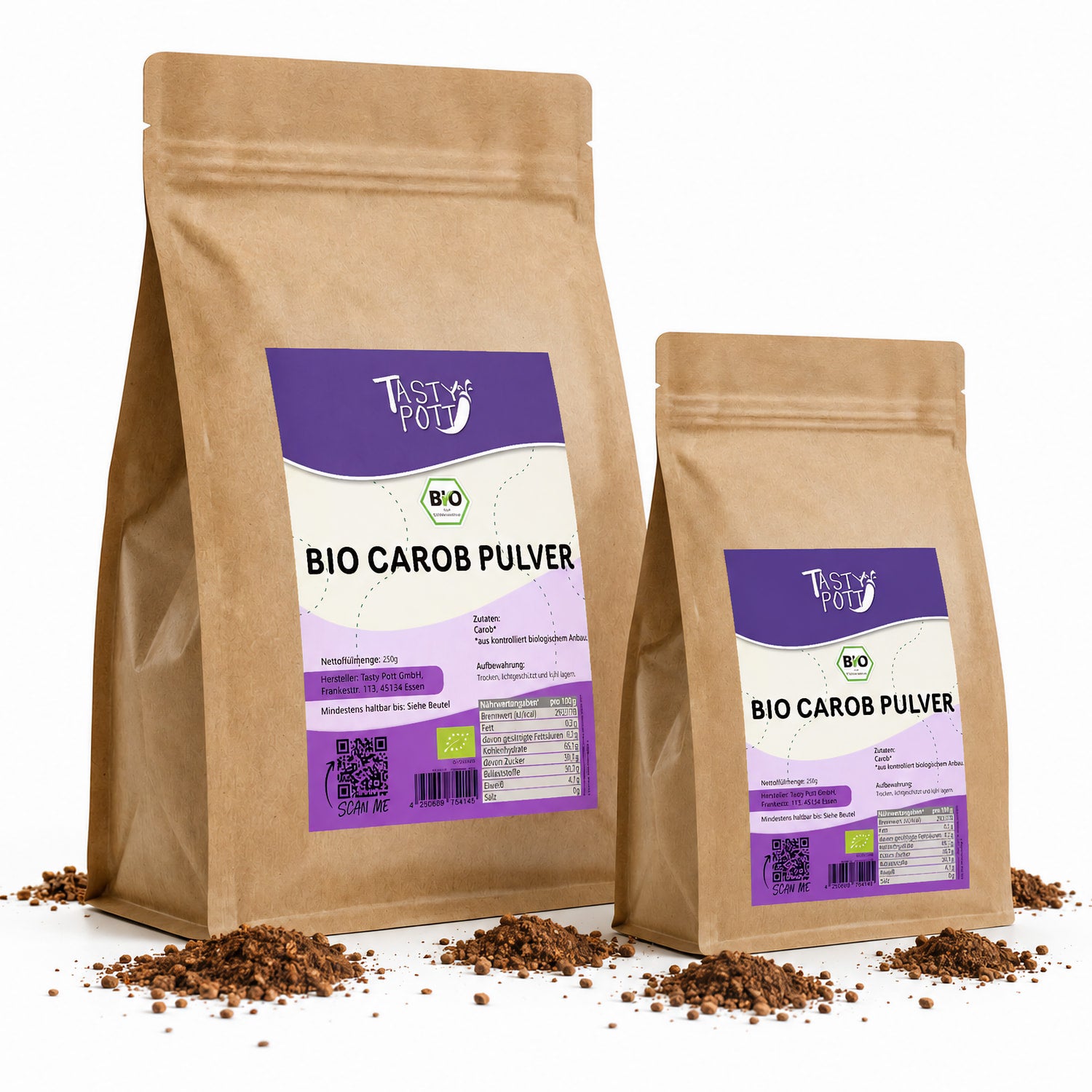 Bio Carob Pulver – ab 250g Beutel
