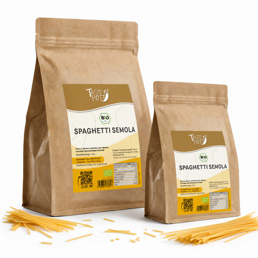 Tasty Pott Bio Spaghetti Semola - ab 1kg Beutel