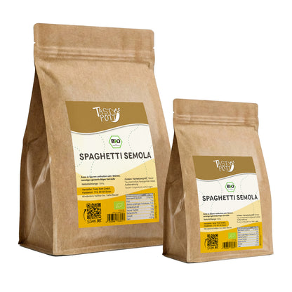 Tasty Pott Bio Spaghetti Semola - ab 1kg Beutel — Abbildung 9