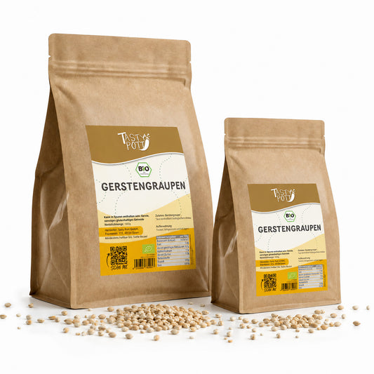 Tasty Pott Bio Gerstengraupen - ab 1kg Beutel