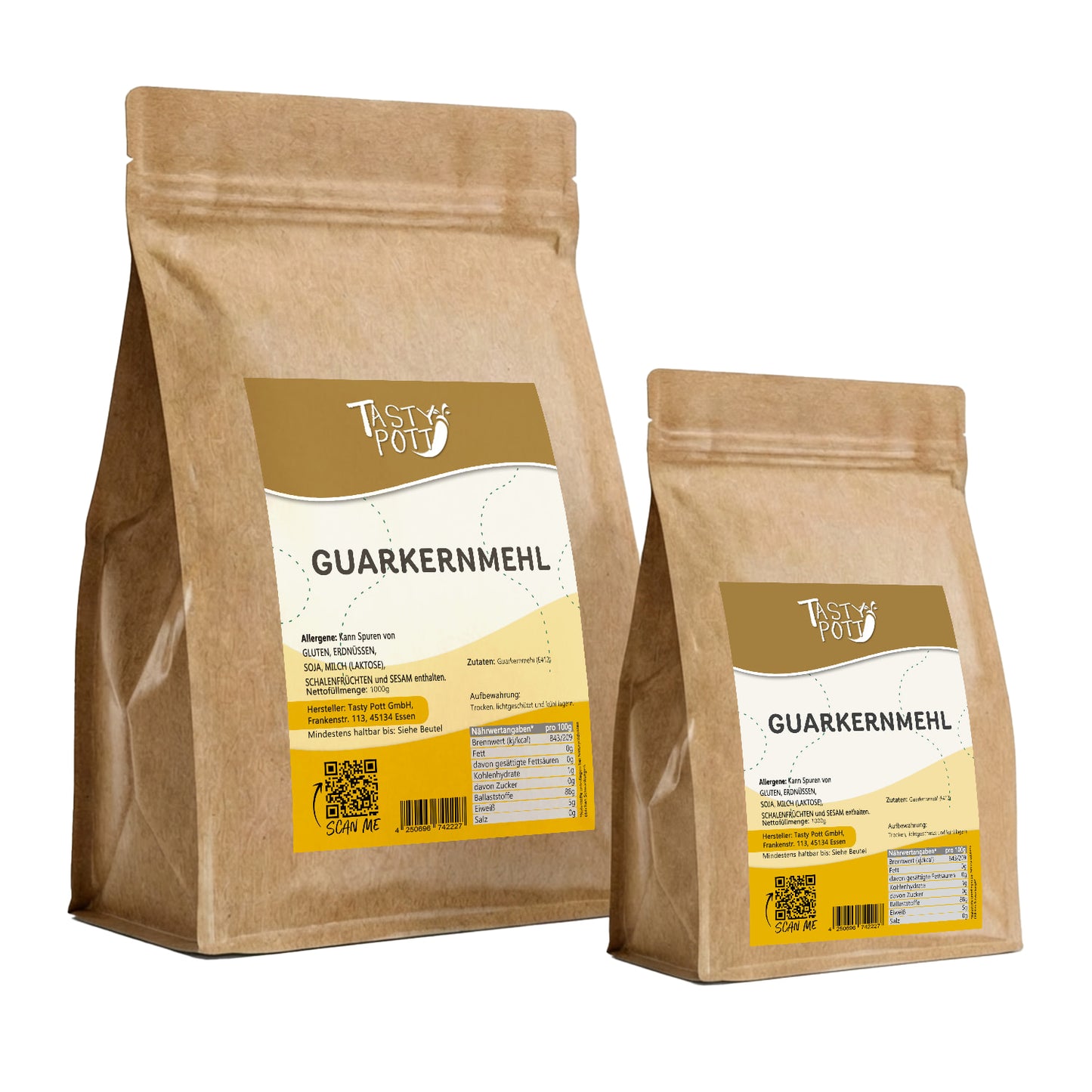 Guarkernmehl - Natürlicher Verdicker - ab 1kg von Tasty Pott — Abbildung 9