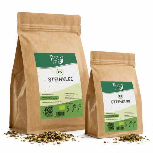 Bio Steinklee getrocknet und geschnitten – ab 100g Beutel von Tasty Pott