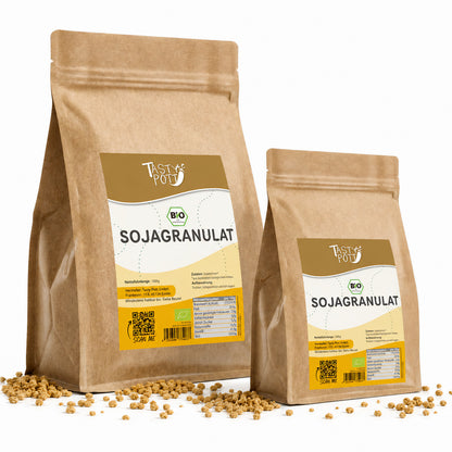 Bio Sojagranulat - 1kg Beutel von Tasty Pott