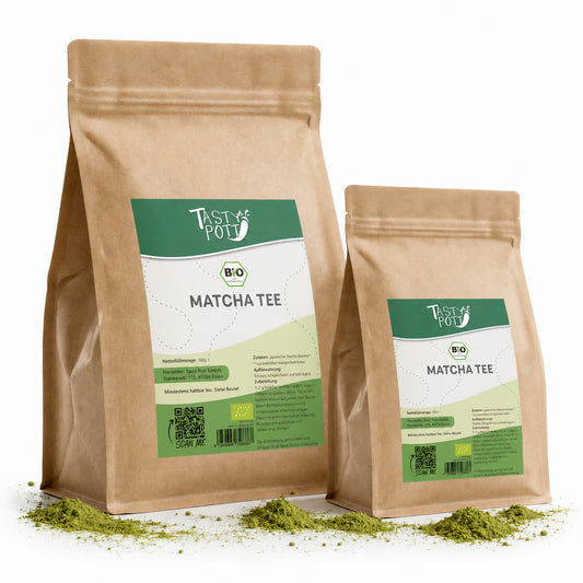 Tasty Pott Bio Matcha Tee Pulver - ab 100g Beutel