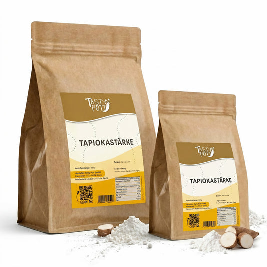 Tapiokastärke ab 1kg - Glutenfreies Maniok Pulver von Tasty Pott