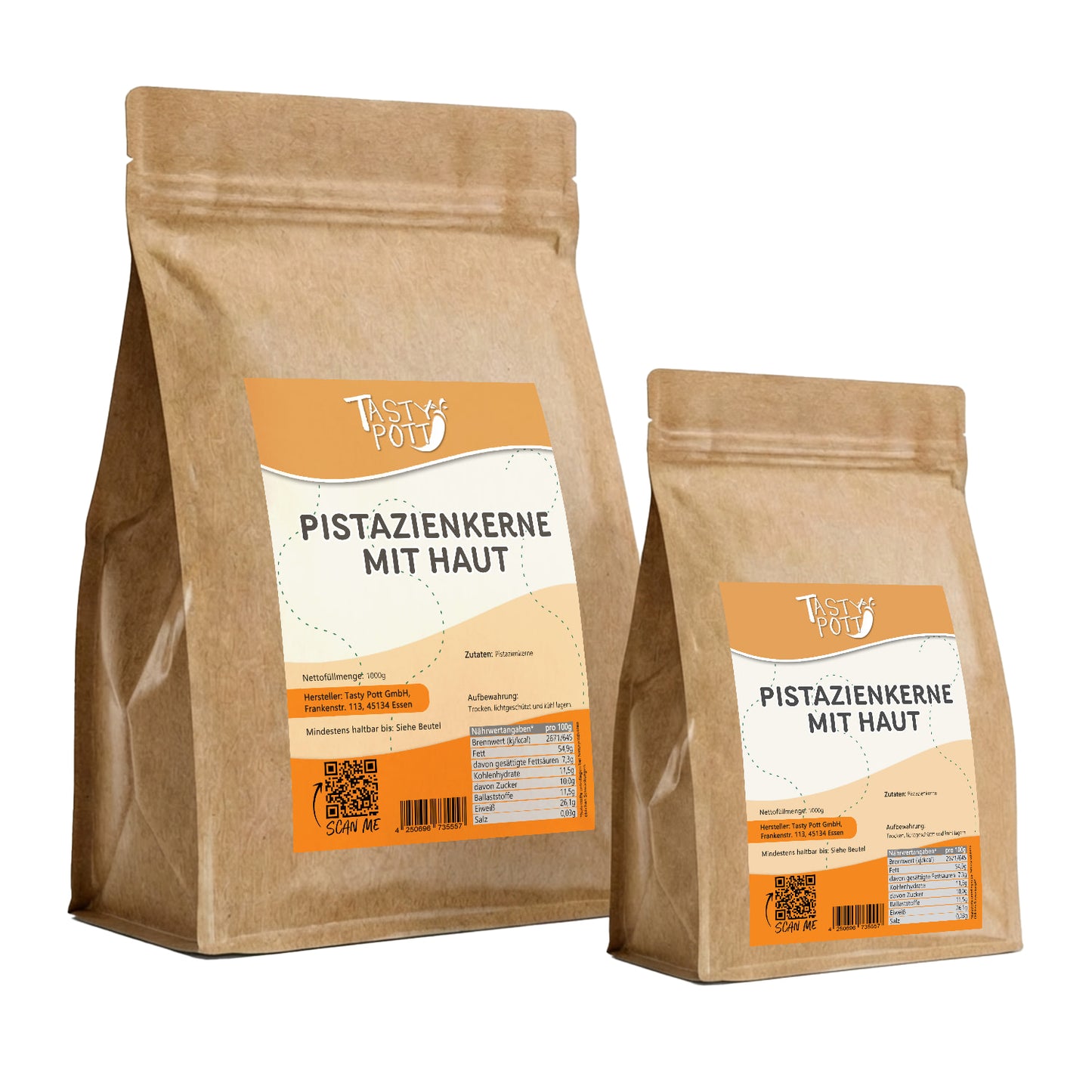 Pistazienkerne mit Haut - ab 1kg Beutel von Tasty Pott — Abbildung 9