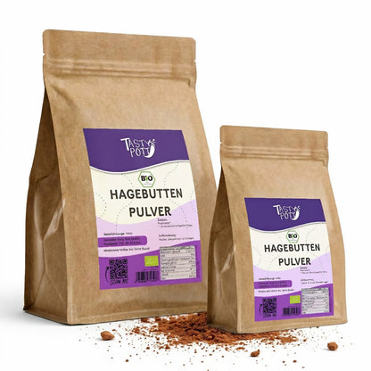 Bio Hagebuttenpulver ab 1kg – Tasty Pott