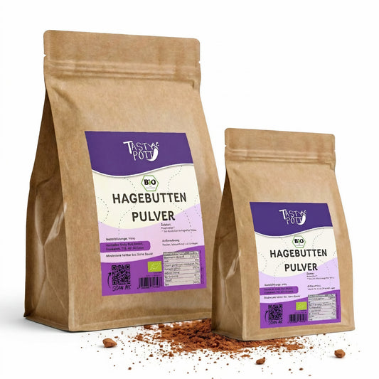 Bio Hagebuttenpulver ab 1kg – Tasty Pott