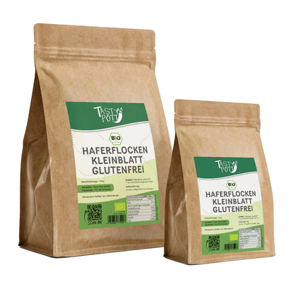 Tasty Pott Bio Haferflocken Kleinblatt - glutenfrei - ab 1kg Beutel — Abbildung 9