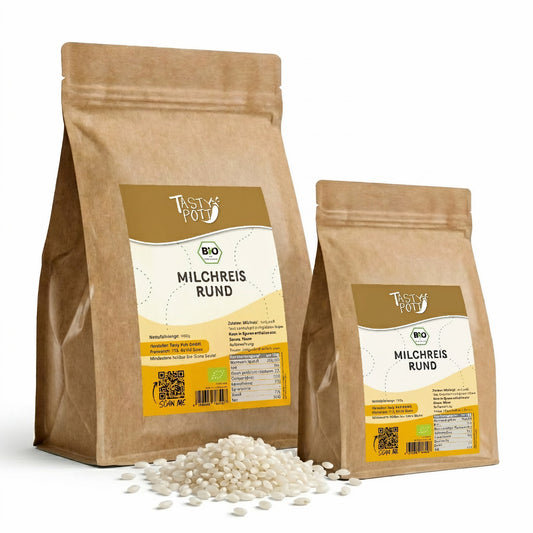 Bio Milchreis - 1kg im Beutel von Tasty Pott