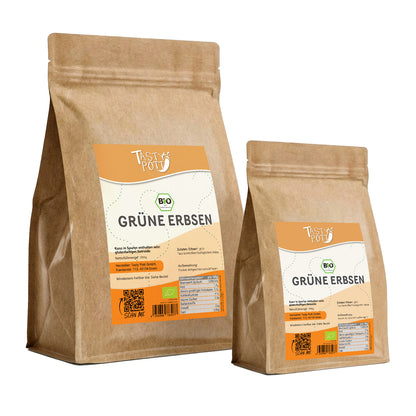 Bio Grüne Erbsen - 1kg Beutel von Tasty Pott — Abbildung 9