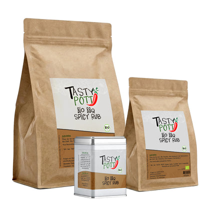 Bio Spicy BBQ Rub - ab 30g im Beutel von Tasty Pott — Abbildung 2