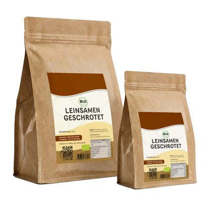 Bio Leinsamen geschrotet - 1kg von Tasty Pott — Abbildung 9