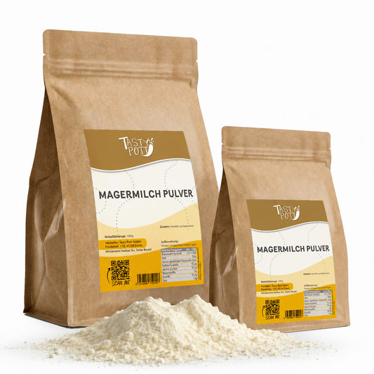 Magermilchpulver - ab 1kg Beutel von Tasty Pott