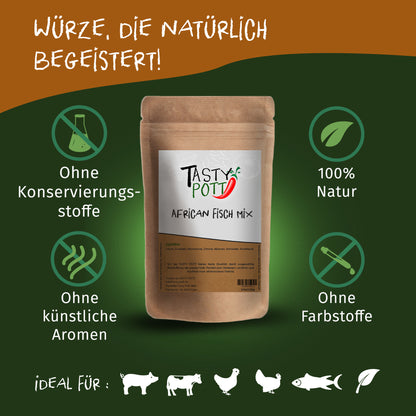 Tasty Pott African Fish Rub - im Beutel — Abbildung 3
