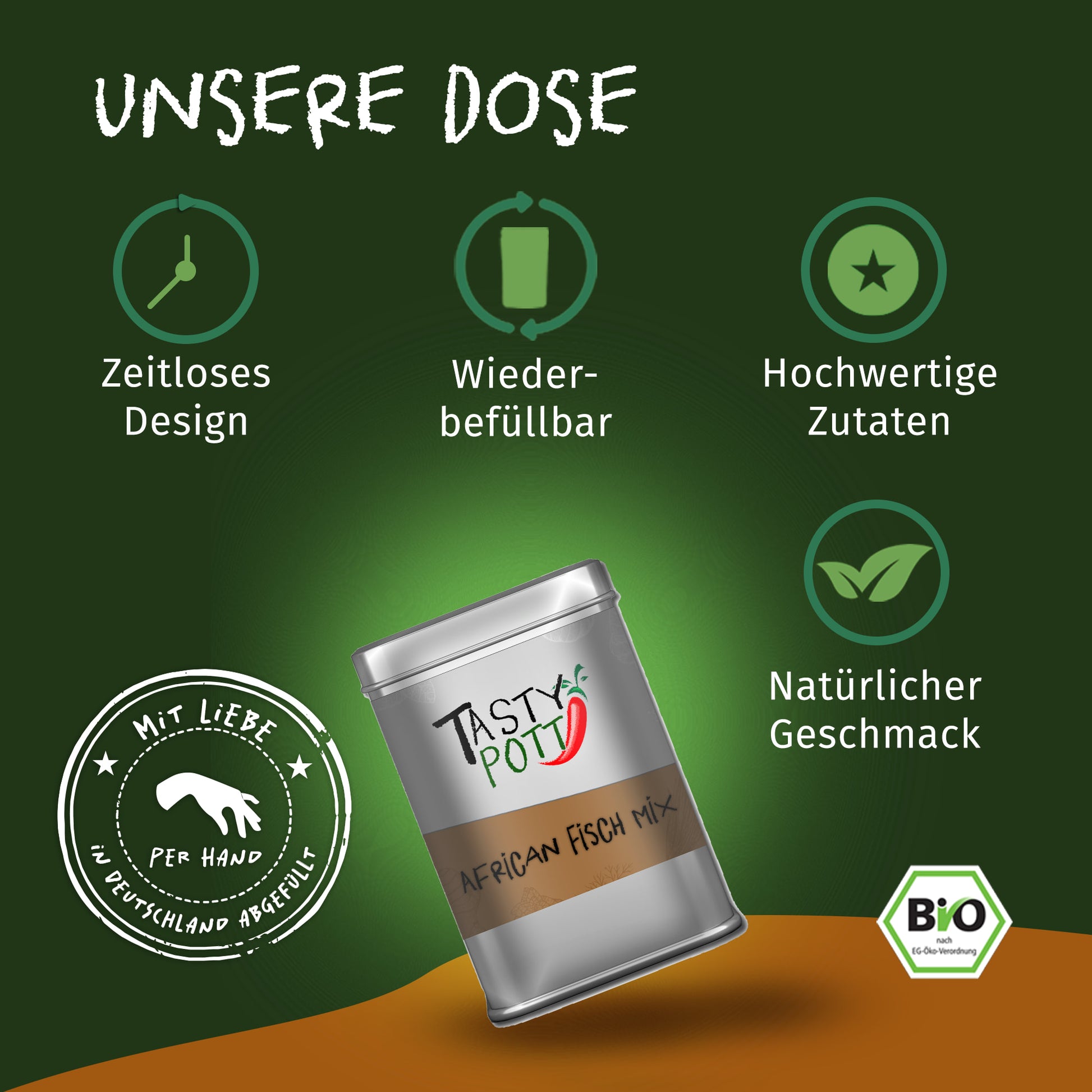 Tasty Pott African Fish Rub - im Beutel — Abbildung 4