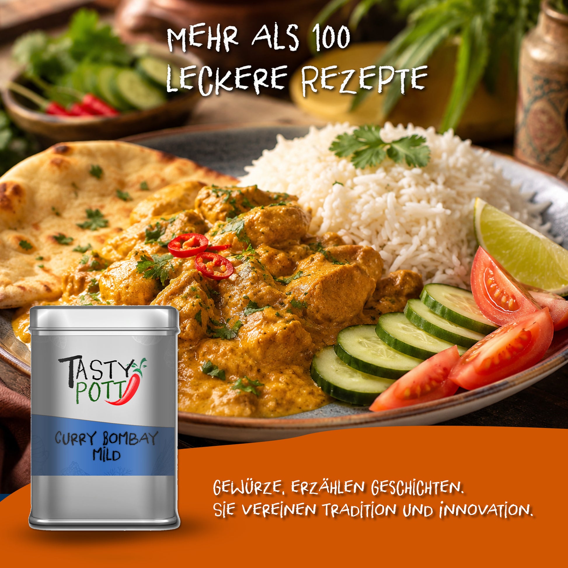 Tasty Pott Curry Bombay mild - im Beutel — Abbildung 5