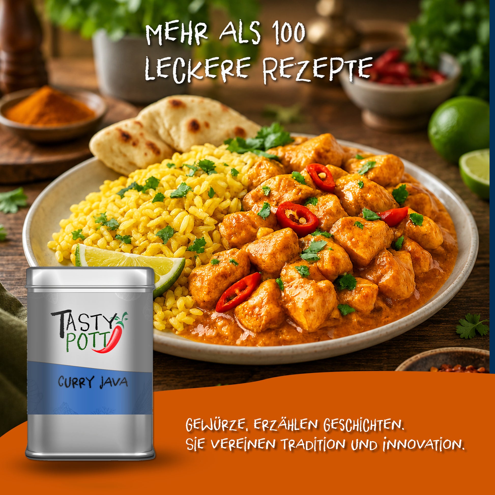 Curry Java - ab 30g im Beutel von Tasty Pott — Abbildung 4